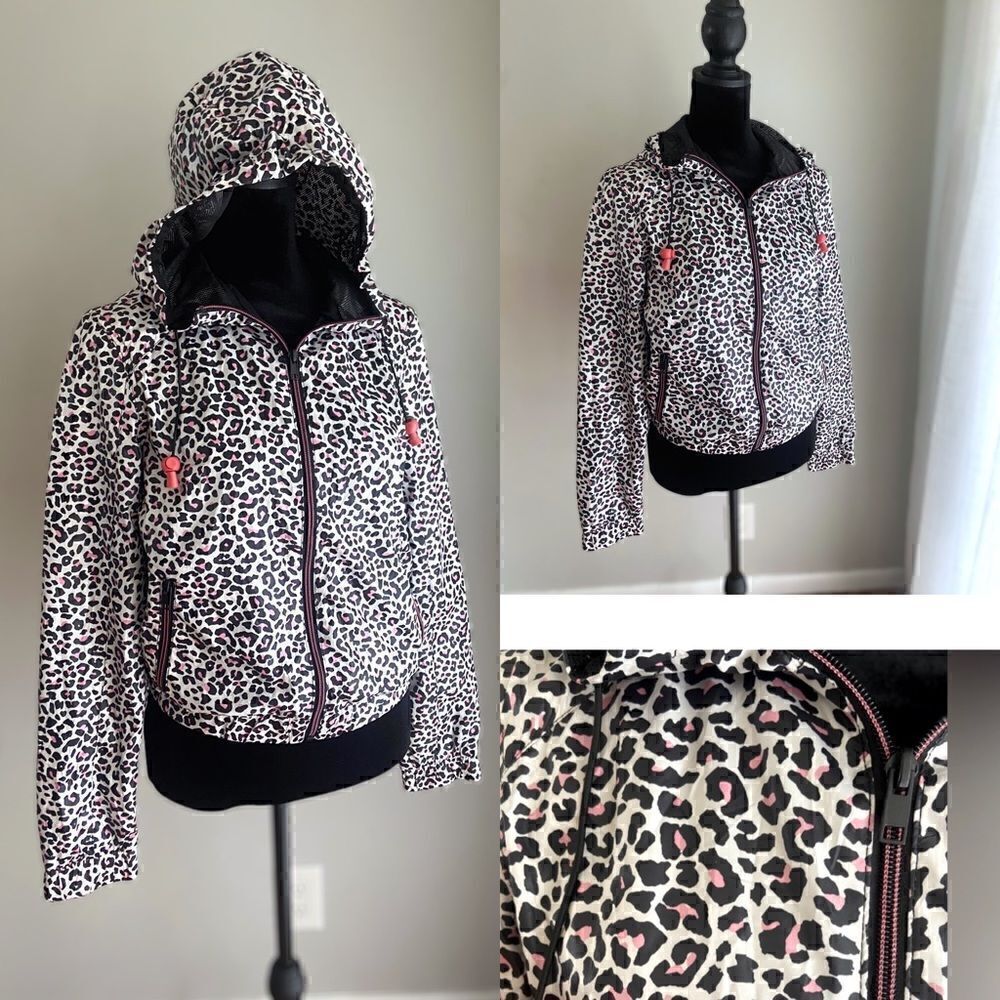Bershka girl crop Zip-up windbreaker M